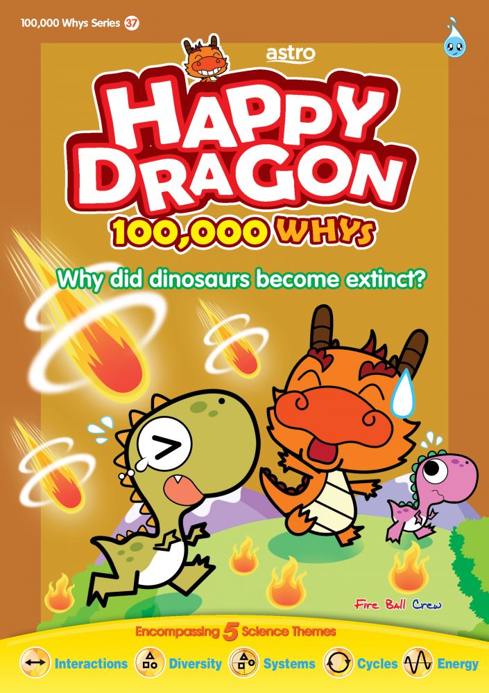 HAPPY DRAGON # 37 ~ WHY DID DINOSQURS BECOME EXTINCT ?