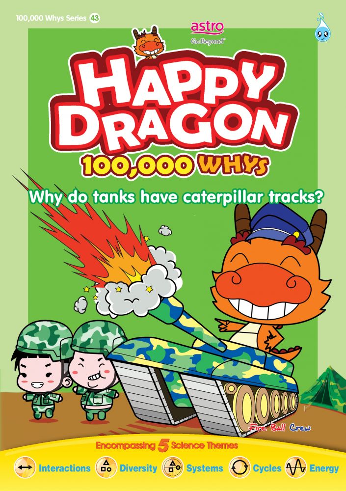 HAPPY DRAGON # 43 ~ WHY DO TANKS HAVE CATERPILLAR TRACKS
